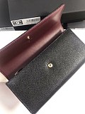 人気 シャネル キャビアスキン 偽物 ココマーク 二つ折り長財布 sho97441