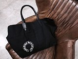 日本!!人気！十クロムハーツ【ルシール キャンバスバッグ偽物】◆CHホースシュー Kur00927