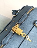★関税/送料込★ルイヴィトン スーパーコピー スピーディバンドリエール25/30★デニムブルー アンプラント ハンドバッグ vua95455