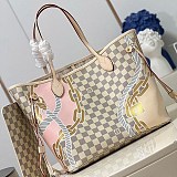 n級品 おすすめルイヴィトン コピー ネヴァーフルMM トートバッグ N40471