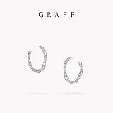 争奪戦 グラフ GRAFF スーパーコピー スパイラル ダイヤモンド フープ イヤリング 2色 RGE1516