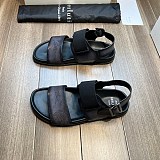 激安価格！ベルルッティ☆シフノス スクリットレザー サンダル 偽物 bet10964