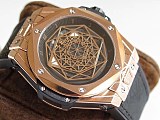 超話題!ウブロ コピー ビッグバン ウニコ サンブルーチタニウムパヴェ huc43600