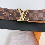 21-22AWルイヴィトン コピー サンチュール・ダミエ プリント 40MM リバーシブルベルト vuk15270