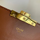 送料込 ★セリーヌ ショルダーバッグ コピー トリオンフ カーフスキン キャンバス トリオンフ Ceq03699