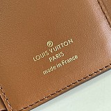 稀少ルイヴィトン ポルトフォイユLV ポンヌフ コンパクト 偽物 折りたたみ財布 M81393