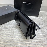 21AW新作サンローラン ショルダーバッグ コピー サンセット ミディアム バッグ クロコ エンボス 442906DND0J9207
