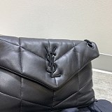 人気No1サンローラン ショルダーバッグ 偽物 ルル パファー トイ バッグ キルティング レザー Sar25967