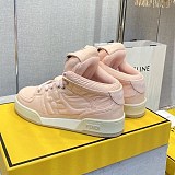 【使い勝手抜群】フェンディ マッチ ハイトップ スニーカー レザー コピー fej16707