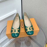 世界中で大人気♪トッズ チェーンモチーフ フラットシューズ スーパーコピー tou57328