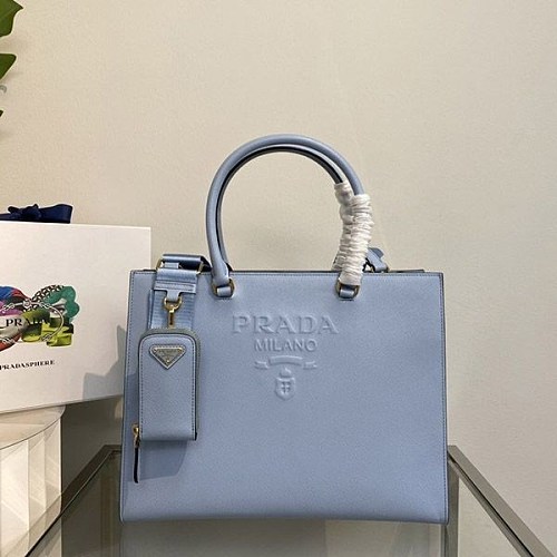 大人気！プラダ 偽物 サフィアーノレザー ハンドバッグ pue87184