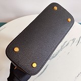 セール新作バレンシアガ ヴィル 偽物 トップ ハンドル S ハンドバッグ ブラック bat00941