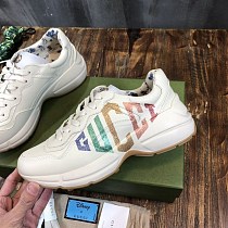 累積売上総額第１位！グッチ スーパーコピー ライトン チルドレンズ ロゴ レザー スニーカー gux76721