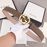 ☆超人気☆グッチ ベルト 偽物 ダブルGバックルインプリメ 4cm幅 gux61098