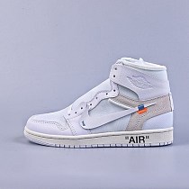 オフホワイト × ナイキ エアジョーダン1 レトロ コピー ホワイト AQ0818-100 オフホワイト × ナイキ エアジョーダン1 レトロ コピー ホワイト AQ0818-100