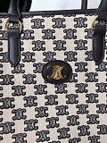 稀少 【セリーヌ トートバッグ コピー】トリオンフの刺繍テキスタイル ハンドバッグ 194342CS83