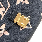 関税負担なしルイヴィトン ポシェットメティス 偽物 MM バッグ★2way バイカラー モノグラム♪ブラック M45773