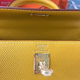 エルメス ケリー 28 エトゥープ 偽物 ハンドバッグhe26041