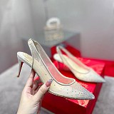 ルブタン 偽物 Lace Up Kate 65mm レース パンプス Rug49013