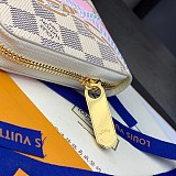 春の新作♪ルイヴィトン ジッピーウォレット 偽物 長財布 ダミエ N40480