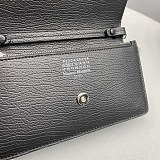 ★日本!!人気！メゾンマルジェラ レザー チェーン ウォレット 偽物 ショルダーバッグ Max63337