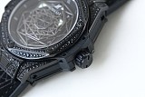 秋冬新作ウブロ 偽物 ビッグバン ウニコ サンブルーチタニウムパヴェ 415NX1112VR1704MXM17