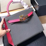 ★日本!!人気！エルメス ケリー 28 エトゥープ コピー ハンドバッグhe26017