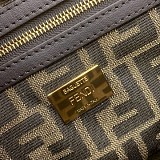 目を惹くカラーフェンディ コピー バゲット ファブリック バッグ fep10487