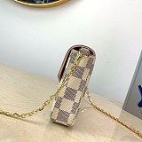 【ルイヴィトン ショルダーバッグ コピー】ダミエ ポシェット フェリシー チェーンウォレット M63106