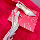ルブタン 偽物 Lace Up Kate 65mm レース パンプス Rug49013