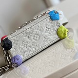 一目惚れ♪ルイヴィトン 品格ある遊び心◇ミニソフトトランク バッグ 偽物 M81606