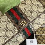 目を惹くカラー バレンシアガ×グッチコラボHACKERコンチネンタル長財布 コピー gub70518
