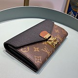 【日本未発売】ルイヴィトン 財布 偽物 ポルトフォイユ・パラス モノグラム レザー モノグラム M58415
