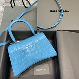 累積売上総額第１位！バレンシアガ クロコダイル型押し*HOURGLASS 偽物 ハンドルバッグ ban33405