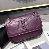 累積売上総額第１位！サンローラン ショルダーバッグ コピー ニキ ベイビー クリンクルヴィンテージレザー Sad57631
