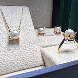 一目惚れ♪タサキ コピー あこや真珠 パールネックレス 指輪 ピアス taw27738