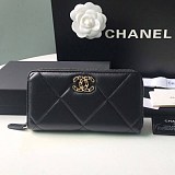 高品質♪シャネル パチモン ナインティーン ジップ 長財布 shl23333