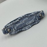 使い勝手良しバレンシアガ BBモノグラム デニム ハンドバッグ 偽物 bai78766