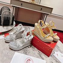 ルブタン ウェッジサンダル 偽物 PYRACLOU シューズ 2色 Rux02892 ルブタン ウェッジサンダル 偽物 PYRACLOU シューズ 2色 Rux02892