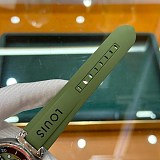 ルイヴィトン スマートウォッチ 激安 タンブール オトマティック ストリート ダイバー アーバングリーン QBB202
