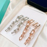 追跡付 ティファニー コピー ハードウェア グラジュエイテッド リンク ピアス Tie06699