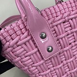 送料込バレンシアガ ビストロバスケットバッグ 偽物 XXS 2WAY bah31274