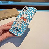 定番 バーバリー モノグラムプリント レザー iPhone 13Proケース Bao63173