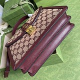 人気No1グッチ〔オフィディア 偽物〕ウェブ付き スモールトップハンドルバッグ guk21393