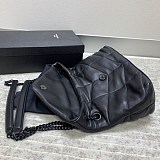人気No1サンローラン ショルダーバッグ 偽物 ルル パファー トイ バッグ キルティング レザー Sar25967