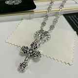 ★日本!!人気！クロムハーツ ネックレス 偽物 フィリグリー クロス ボールチェーン Kut92553