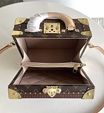 21-22AWルイヴィトン VALISETTE TRESOR ハンドバッグ コピー ハードケース M45673