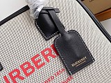 新作！【バーバリー トートバッグ コピー】ミディアム キャンバス ハーフキューブバッグ Bak90511