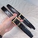 セール新作サンローラン スーパーコピー モノグラム ナローベルト 20/30mm Sar57005