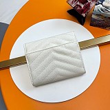 大人気！サンローラン モノグラム 三つ折り財布 偽物 ゴールド金具 Saz76375